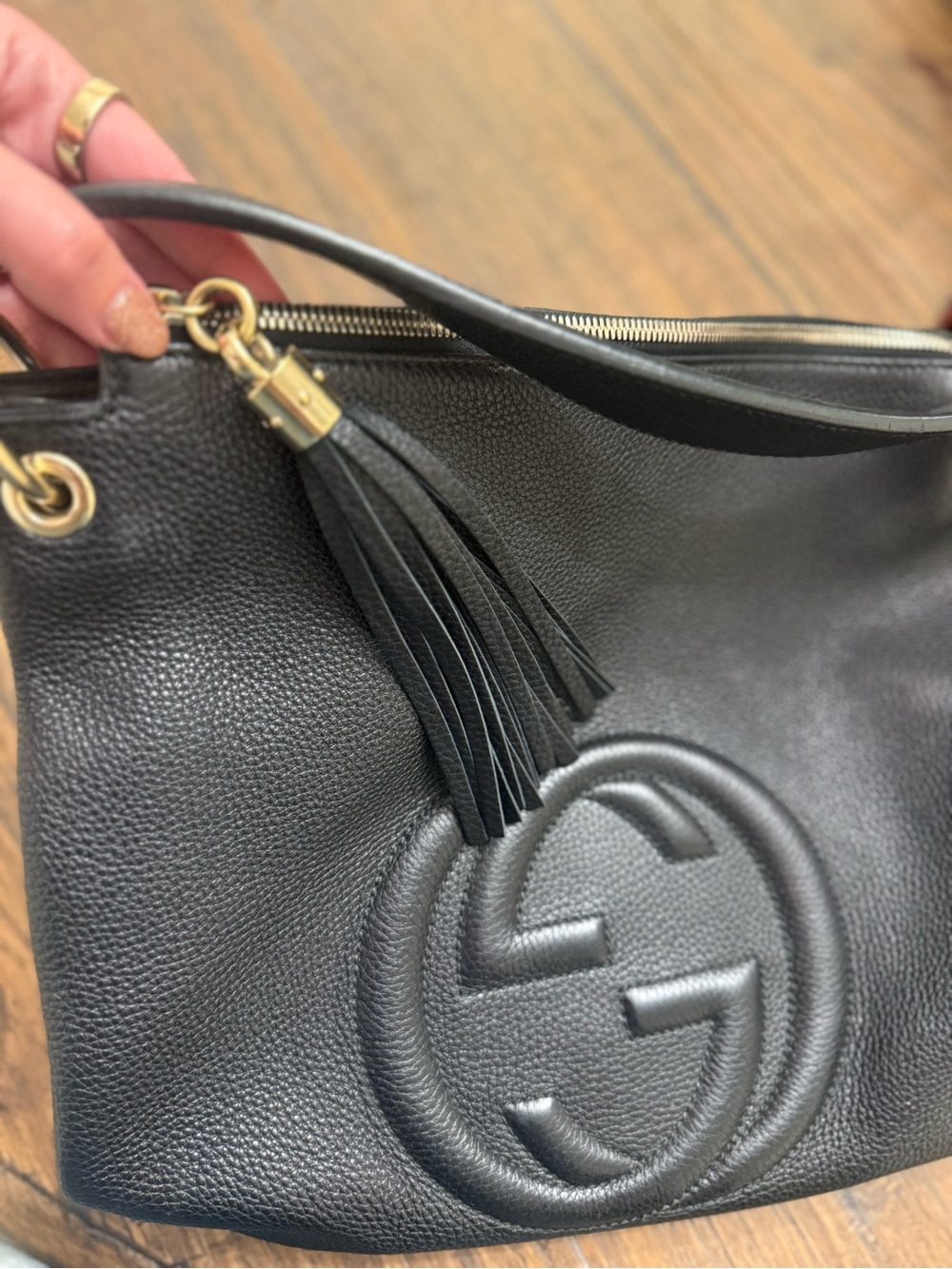 Gucci Soho Crossbody Tote Bag - Picture 10 of 11